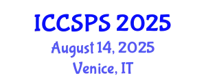 International Conference on Computer Science, Programming and Security (ICCSPS) August 14, 2025 - Venice, Italy