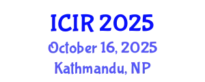 International Conference on Politics and International Relations (ICIR) October 16, 2025 - Kathmandu, Nepal
