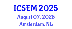 International Conference on Statistics, Econometrics and Mathematics (ICSEM) August 07, 2025 - Amsterdam, Netherlands