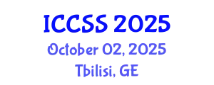 International Conference on Computational and Statistical Sciences (ICCSS) October 02, 2025 - Tbilisi, Georgia