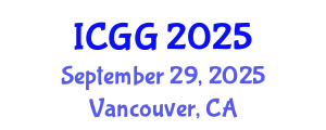 International Conference on Geography and Geosciences (ICGG) September 29, 2025 - Vancouver, Canada