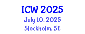 International Conference on Wastewater (ICW) July 10, 2025 - Stockholm, Sweden