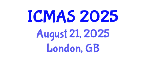 International Conference on Medical Anthropology and Sociology (ICMAS) August 21, 2025 - London, United Kingdom