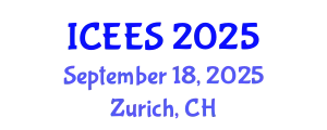 International Conference on Earthquake Engineering and Seismology (ICEES) September 18, 2025 - Zurich, Switzerland