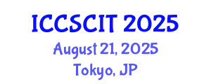 International Conference on Computer Science, Cybersecurity and Information Technology (ICCSCIT) August 21, 2025 - Tokyo, Japan
