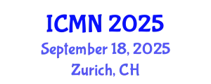 International Conference on Microfluidics and Nanofluidics (ICMN) September 18, 2025 - Zurich, Switzerland