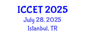 International Conference on Communications Engineering and Technology (ICCET) July 28, 2025 - Istanbul, Turkey