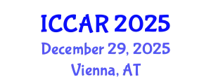 International Conference on Control, Automation and Robotics (ICCAR) December 29, 2025 - Vienna, Austria