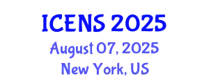 International Conference on Engineering and Natural Sciences (ICENS) August 07, 2025 - New York, United States