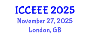 International Conference on Computing, Electrical and Electronic Engineering (ICCEEE) November 27, 2025 - London, United Kingdom