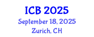 International Conference on Botany (ICB) September 18, 2025 - Zurich, Switzerland