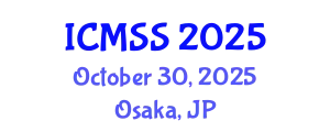 International Conference on Mathematical and Statistical Sciences (ICMSS) October 30, 2025 - Osaka, Japan