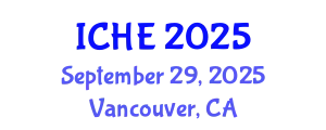International Conference on Higher Education (ICHE) September 29, 2025 - Vancouver, Canada