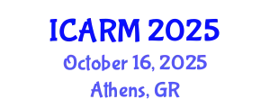 International Conference on Automation, Robotics and Mechatronics (ICARM) October 16, 2025 - Athens, Greece