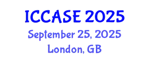 International Conference on Control, Automation and Systems Engineering (ICCASE) September 25, 2025 - London, United Kingdom
