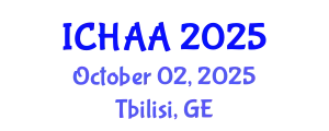 International Conference on Healthy and Active Aging (ICHAA) October 02, 2025 - Tbilisi, Georgia