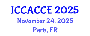 International Conference on Civil, Architectural, Structural and Constructional Engineering (ICCACCE) November 24, 2025 - Paris, France
