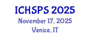 International Conference on Humanities, Social and Political Sciences (ICHSPS) November 17, 2025 - Venice, Italy