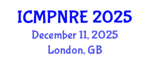 International Conference on Medical Physics, Nuclear and Radiological Engineering (ICMPNRE) December 11, 2025 - London, United Kingdom