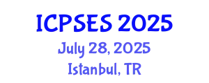 International Conference on Pedagogical Sciences and Education Strategies (ICPSES) July 28, 2025 - Istanbul, Turkey