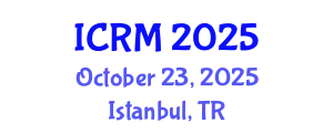 International Conference on Robotics and Mechatronics (ICRM) October 23, 2025 - Istanbul, Turkey