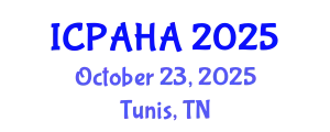 International Conference on Philosophy, Archaeology, History and Anthropology (ICPAHA) October 23, 2025 - Tunis, Tunisia