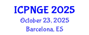 International Conference on Petroleum and Natural Gas Engineering (ICPNGE) October 23, 2025 - Barcelona, Spain