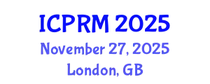 International Conference on Pulmonary and Respiratory Medicine (ICPRM) November 27, 2025 - London, United Kingdom