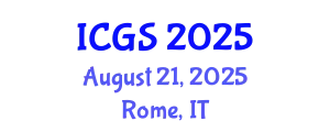 International Conference on Gastronomy Studies (ICGS) August 21, 2025 - Rome, Italy