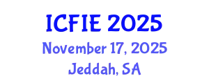 International Conference on Fuzzy Information and Engineering (ICFIE) November 17, 2025 - Jeddah, Saudi Arabia