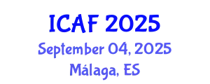 International Conference on Accounting and Finance (ICAF) September 04, 2025 - Málaga, Spain