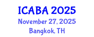 International Conference on Architectural and Building Acoustics (ICABA) November 27, 2025 - Bangkok, Thailand