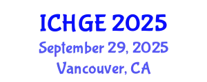 International Conference on Human Geography and Environment (ICHGE) September 29, 2025 - Vancouver, Canada