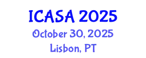 International Conference on Aerospace Systems and Avionics (ICASA) October 30, 2025 - Lisbon, Portugal