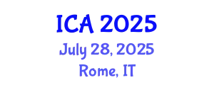 International Conference on Anaesthesia (ICA) July 28, 2025 - Rome, Italy