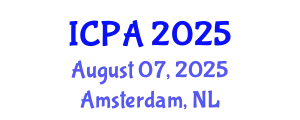 International Conference on Psychology and Applications (ICPA) August 07, 2025 - Amsterdam, Netherlands