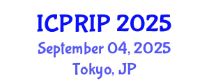 International Conference on Pattern Recognition and Image Processing (ICPRIP) September 04, 2025 - Tokyo, Japan