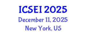 International Conference on Social Entrepreneurship and Innovation (ICSEI) December 11, 2025 - New York, United States