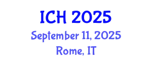 International Conference on Hematology (ICH) September 11, 2025 - Rome, Italy