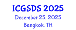 International Conference on Gender, Sexuality and Diversity Studies (ICGSDS) December 25, 2025 - Bangkok, Thailand