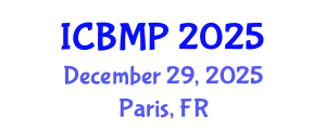 International Conference on Biophysics and Medical Physics (ICBMP) December 29, 2025 - Paris, France