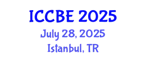 International Conference on Chemical and Biological Engineering (ICCBE) July 28, 2025 - Istanbul, Turkey