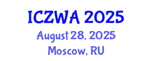 International Conference on Zoology and Wild Animals (ICZWA) August 28, 2025 - Moscow, Russia