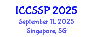 International Conference on Circuits, Systems, and Signal Processing (ICCSSP) September 11, 2025 - Singapore, Singapore