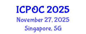 International Conference on Polymers and Organic Chemistry (ICPOC) November 27, 2025 - Singapore, Singapore