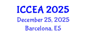 International Conference on Computer Engineering and Applications (ICCEA) December 25, 2025 - Barcelona, Spain