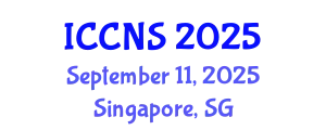 International Conference on Cognitive and Neural Sciences (ICCNS) September 11, 2025 - Singapore, Singapore