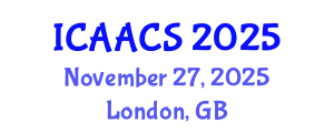 International Conference on Agriculture, Agronomy and Crop Sciences (ICAACS) November 27, 2025 - London, United Kingdom