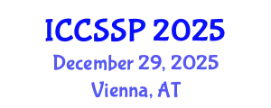 International Conference on Circuits, Systems, and Signal Processing (ICCSSP) December 29, 2025 - Vienna, Austria