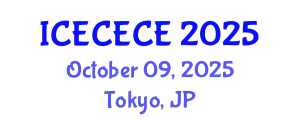 International Conference on Electrical, Computer, Electronics and Communication Engineering (ICECECE) October 09, 2025 - Tokyo, Japan